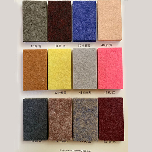 聚酯纖維吸音板色卡